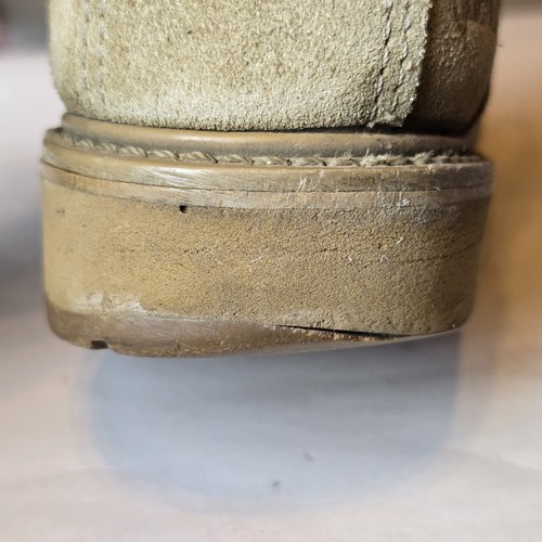 Bates Gore-Tex Combat Boots Vibram Sole Tan Suede 5W USGI Military Surplus Vintage - Bild 23 von 24