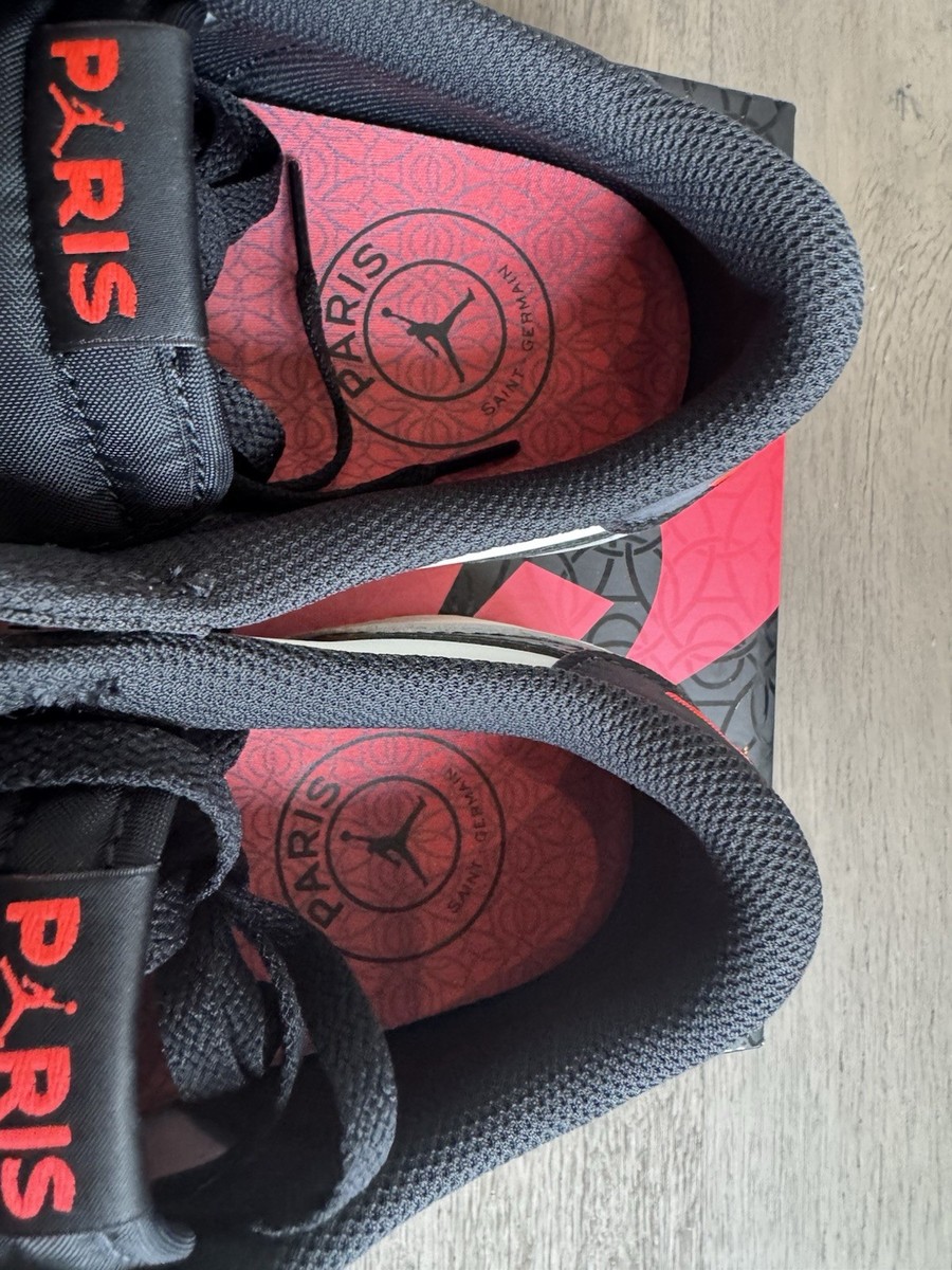 Size 10 - Paris Saint-Germain x Air Jordan 1 Retro OG Low Sail