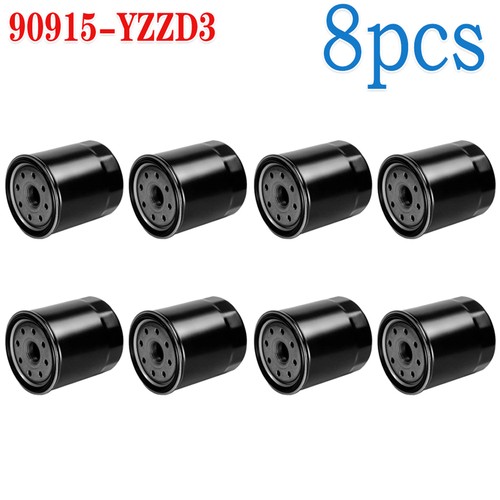 8x Oil Filter 90915-YZZD3 For TOYOTA 4Runner Tundra Tacoma Sequoia #90915YZZD3