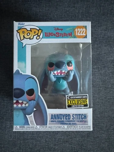 Funko Pop! Disney #1222 Lilo & Stitch – Annoyed Stitch Exclusive | Non Mint