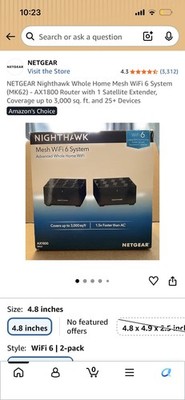 Netgear  Nighthawk Open Bock Appears To Be Lightly Used