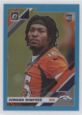 2019 Panini Donruss Optic Rookies Aqua Prizm 244/299 Juwann Winfree #147 z7h