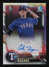 2016 Bowman Draft Chrome Pick Refractor 117/499 Cole Ragans #CDA-CRA Auto 1a4z