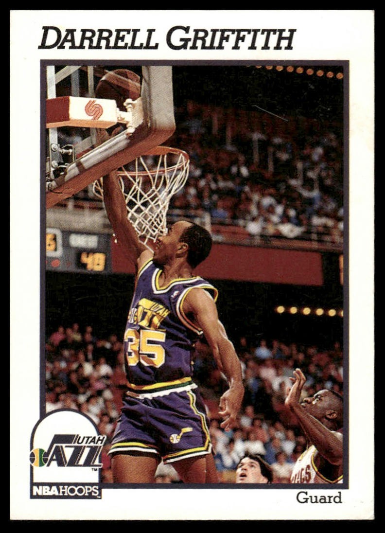 1991-92 Hoops #209 Darrell Griffith