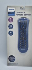 PHILIPS Universal remote control controls up to 3 devices