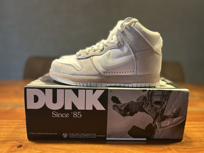 Nike Dunk High ''Slam Jam White Pure Platinum'' - DA1639-100 - 38 EU - New