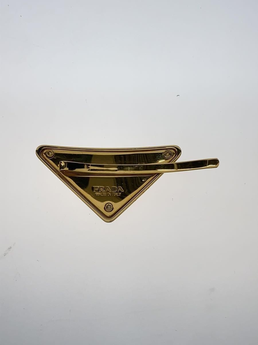 PRADA Other 2023 Hair Clip 1IF104 Accessory Gold Women's