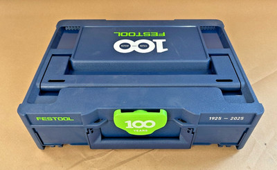 FESTOOL Systainer SYS3 112 100 Jahre Sammlerstück Fanartikel blau