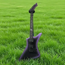 Electric Guitar Purple Burst Solid Body Mahogany Body Rosewood Fretboard