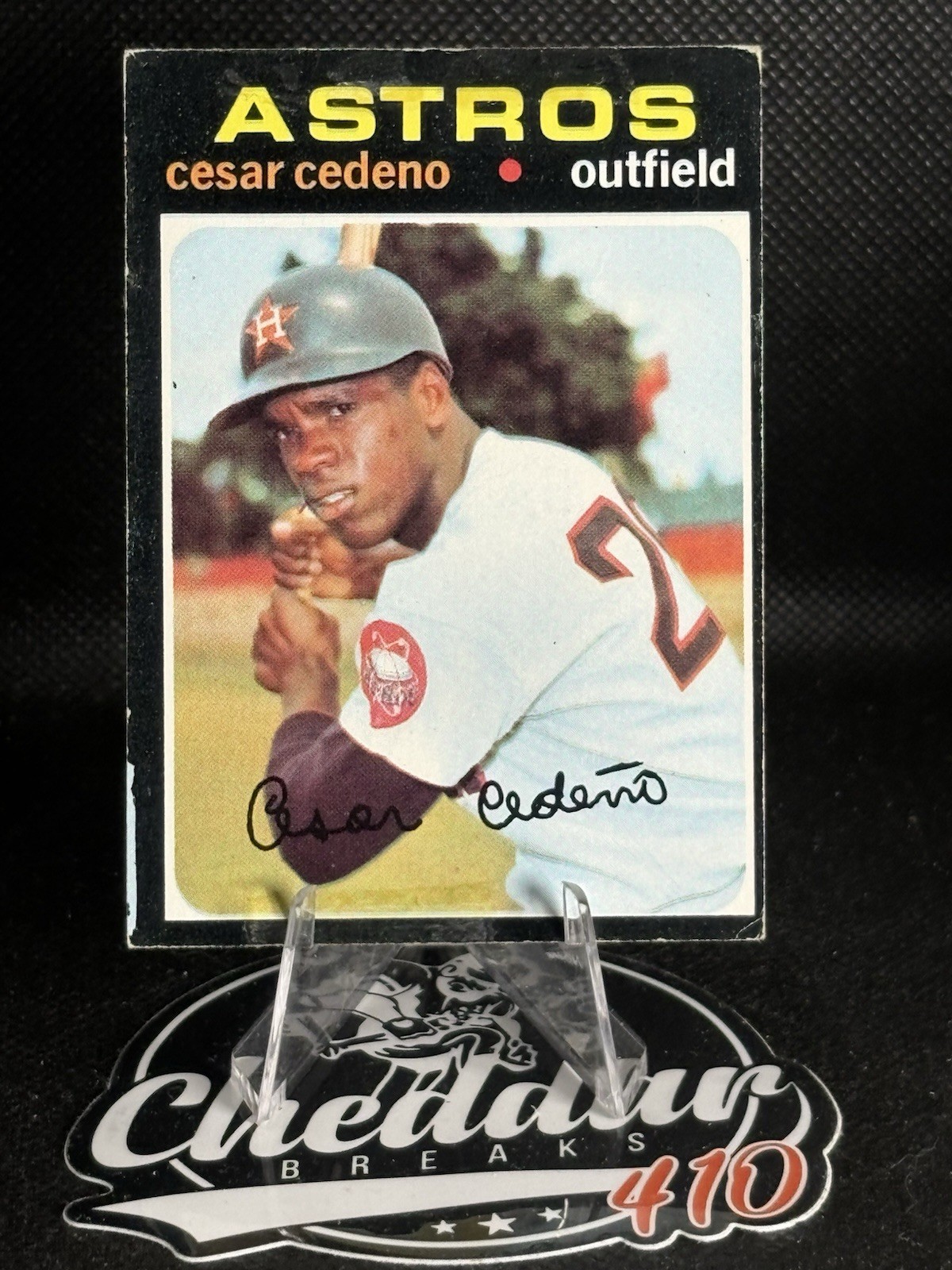 1971 Topps Cesar Cedeno #237 (RC) - VG/G