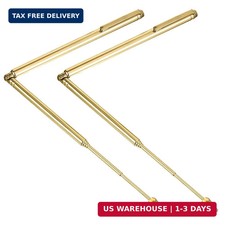 2Pcs Dowsing Rods, Retractable Stainless Steel Divining Rods