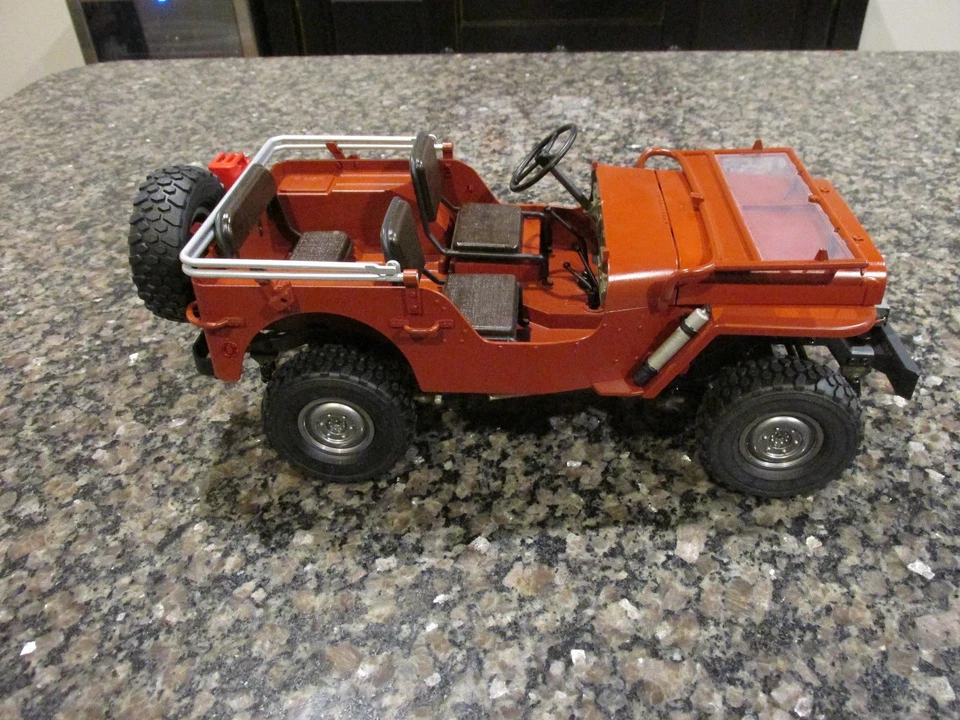 JJRC C8815 1/10 Willys MB Ford GPW War Surplus Full Upgrade Winch Bearings RTR - Image 2 of 4