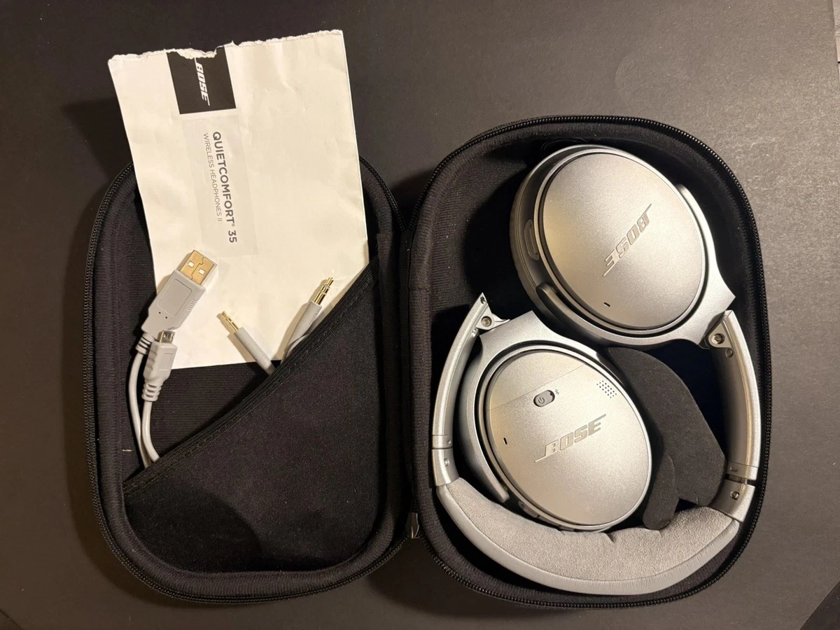 Bose QuietComfort 35 II Silver Headphones for Sale | Shop New
