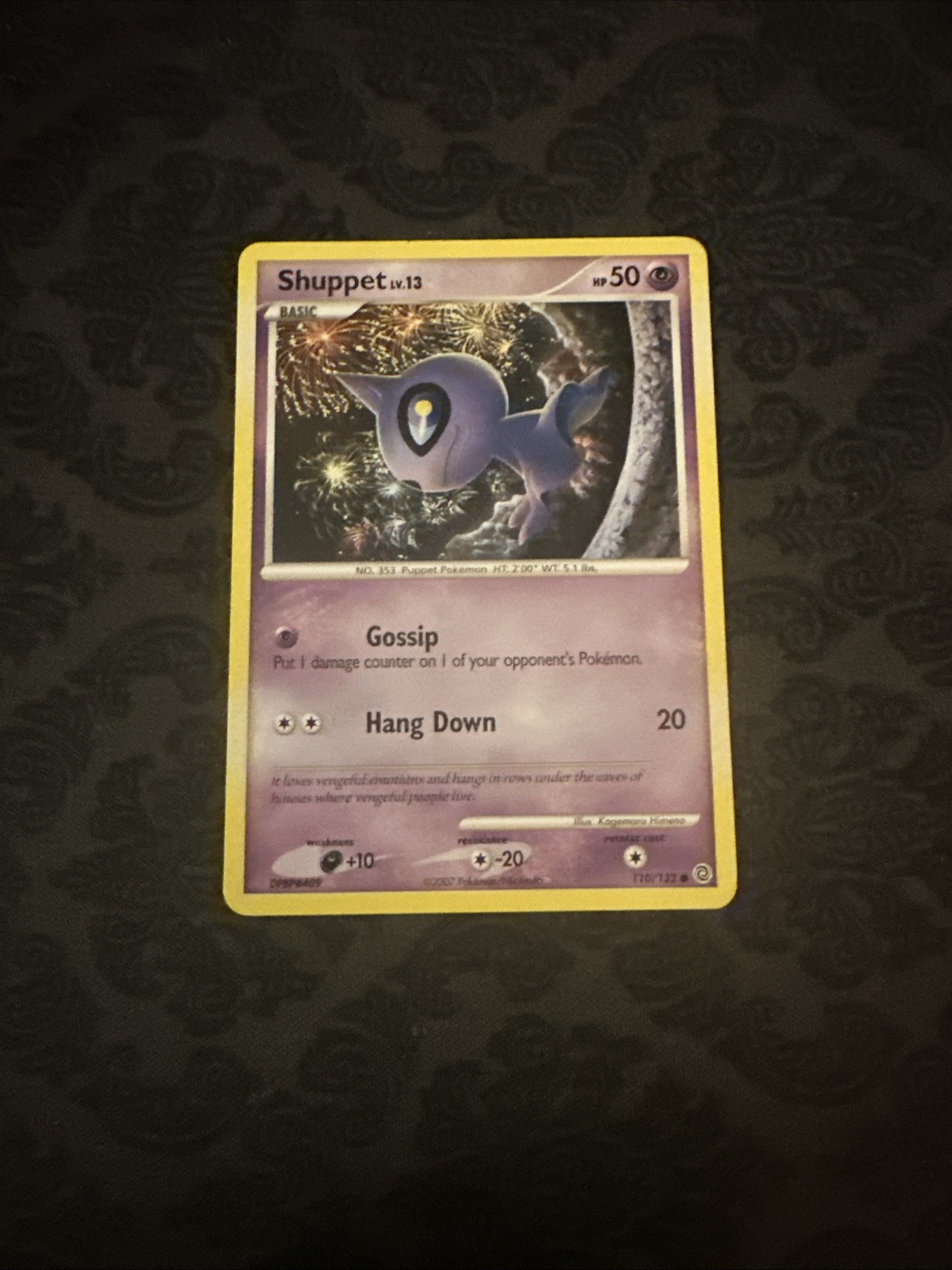 SHUPPET 110 /132 - SECRET WONDERS - 2007 Pokemon TCG Card