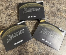 Srixon Z-Star Golf Balls - Pure White - 3 Dozen
