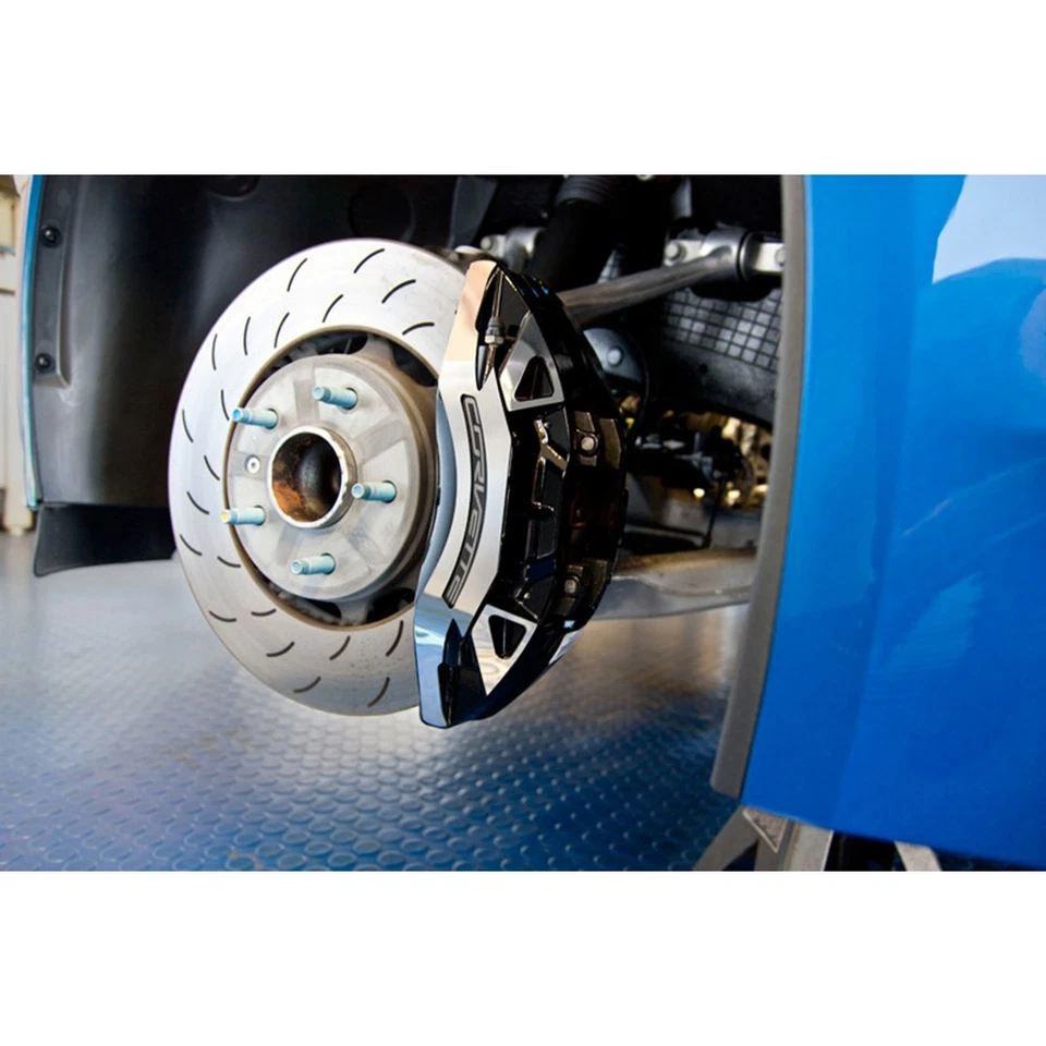 Cubiertas de pinza de freno 18p para Chevy Corvette C7 Z51 2014-19 [ino inoxidable/pulido] Foto 4 de 4