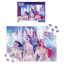 PUZZLE CLEMENTONI HUNTRIX K-POP DEMON HUNTERS 104 PEZZI 48,5 X 33,5 CM EDUCATIVO