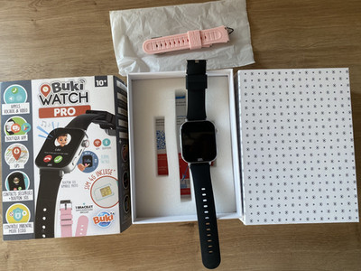 Buki Watch Smartwatch für Kinder mit SIM-Karte inklusive   Anrufe, GPS, SOS, Vid