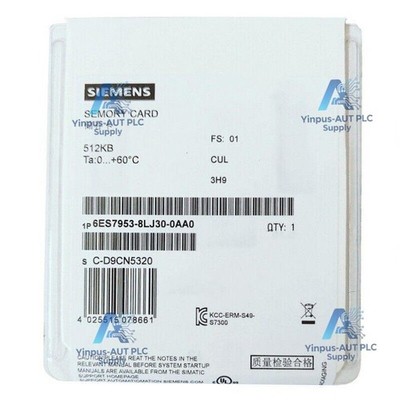 6ES7953-8LJ30-0AA0 1PCS NEW SIEMENS MMC Memory Card 6ES7953-8LJ30-0AA0