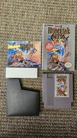 Castlevania Lot Nes CIB Nintendo Castlevania I II III Konami Authentic Complete