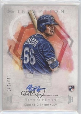 2019 Topps Inception Rookies and Emerging Stars /225 Ryan O'Hearn Auto 0q5