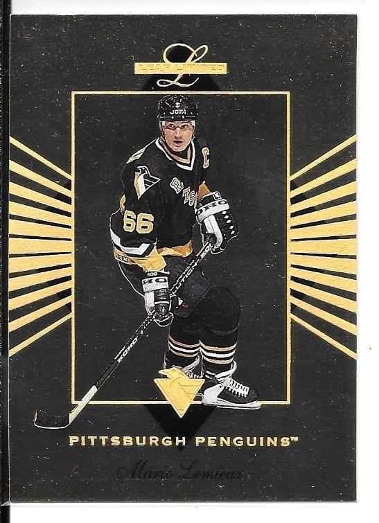 1994-95 Leaf Limited Gold Mario Lemieux Insert Card /2500 #1