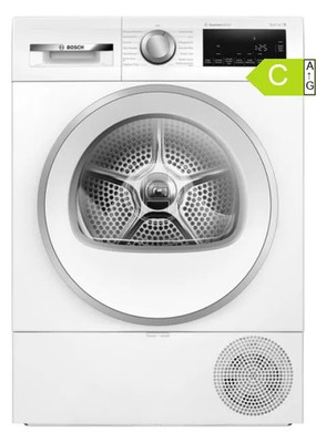 Bosch Wärmepumpentrockner WQG233DH1 9kg AutoDry Weiß C leise 63dB EasyClean