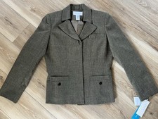 NWT First Issue Liz Claiborne Blazer Jacket Office Career Work Church Classic 8