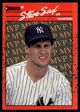 1990 Donruss MVP Bonus Card Steve Sax #BC-22