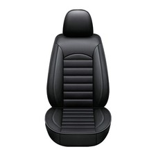 5 Seats Full Set Car Seat Covers Pu Leather Front Rear Cushion Accessories