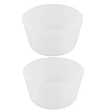 2 Pcs Plastic Foot Bathing Barrel Liner Replacement Sauna Bucket