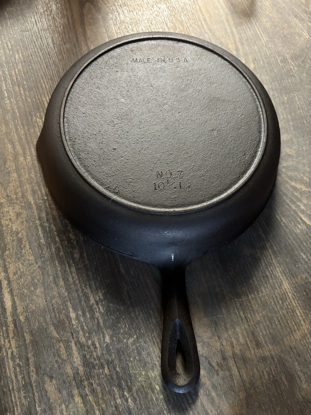 BSR Century Series Cast Iron Skillet #7 W/ Heat Ring Made In USA