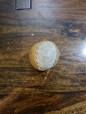 Vintage Original Hacky Sack Official Footbag 80s Hand Made 2-Panel Orange