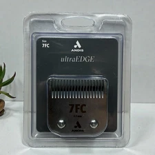 Andis 7FC Dog Clipper Blade Carbonized Steel UltraEdge Detachable 1/8” Long Hair