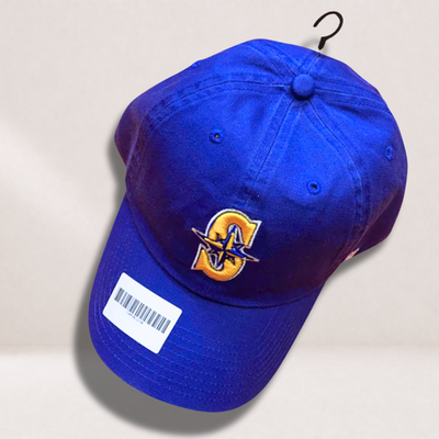 #ad Seattle Mariners Royal Blue Clean Up Adjustable Hat by #x27;47 Brand $21.99