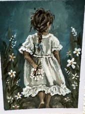 ACEO PRINT Original Painting "Secrets Left Behind" Gentle Years Series Art COA