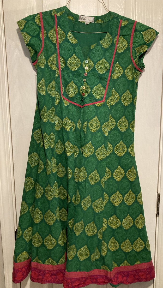 Westside Green Kurti Dress Size Large