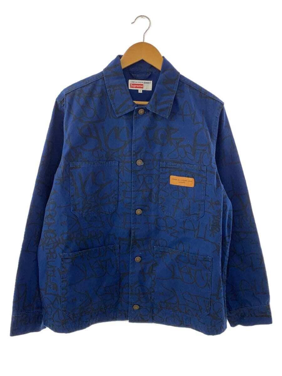 Supreme COMME des GARCONS SHIRT Jacket blue M Used | eBay Supreme COMME des GARCONS SHIRT Jacket blue M Used | eBay