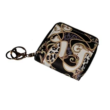 Shein Coin & Card holder with key chain USED