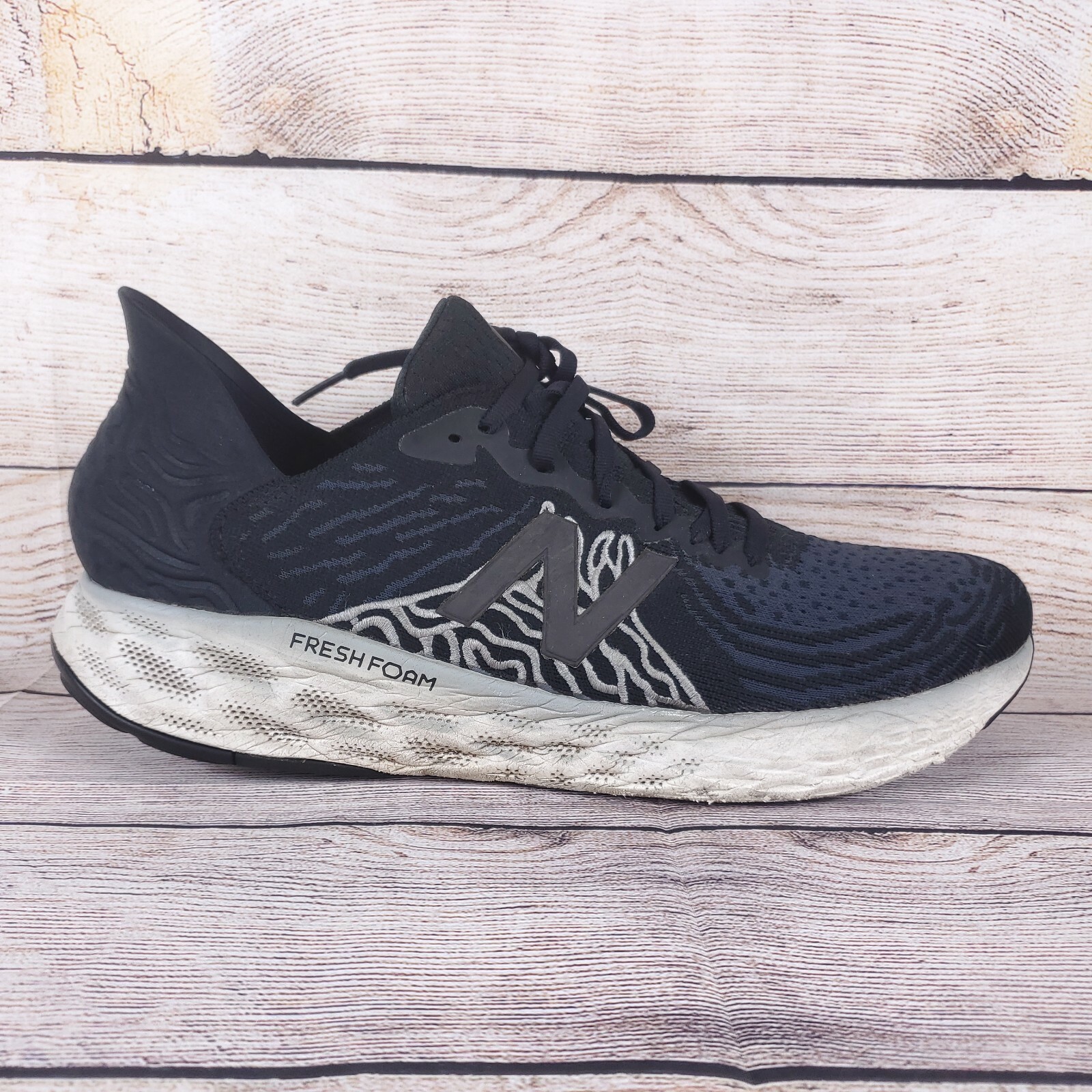 Size 13 - New Balance Fresh Foam 1080v10 Black Steel for sale online | eBay