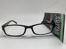 Foster Grant Derick 1.50 Brown Men Readers Reading Glasses