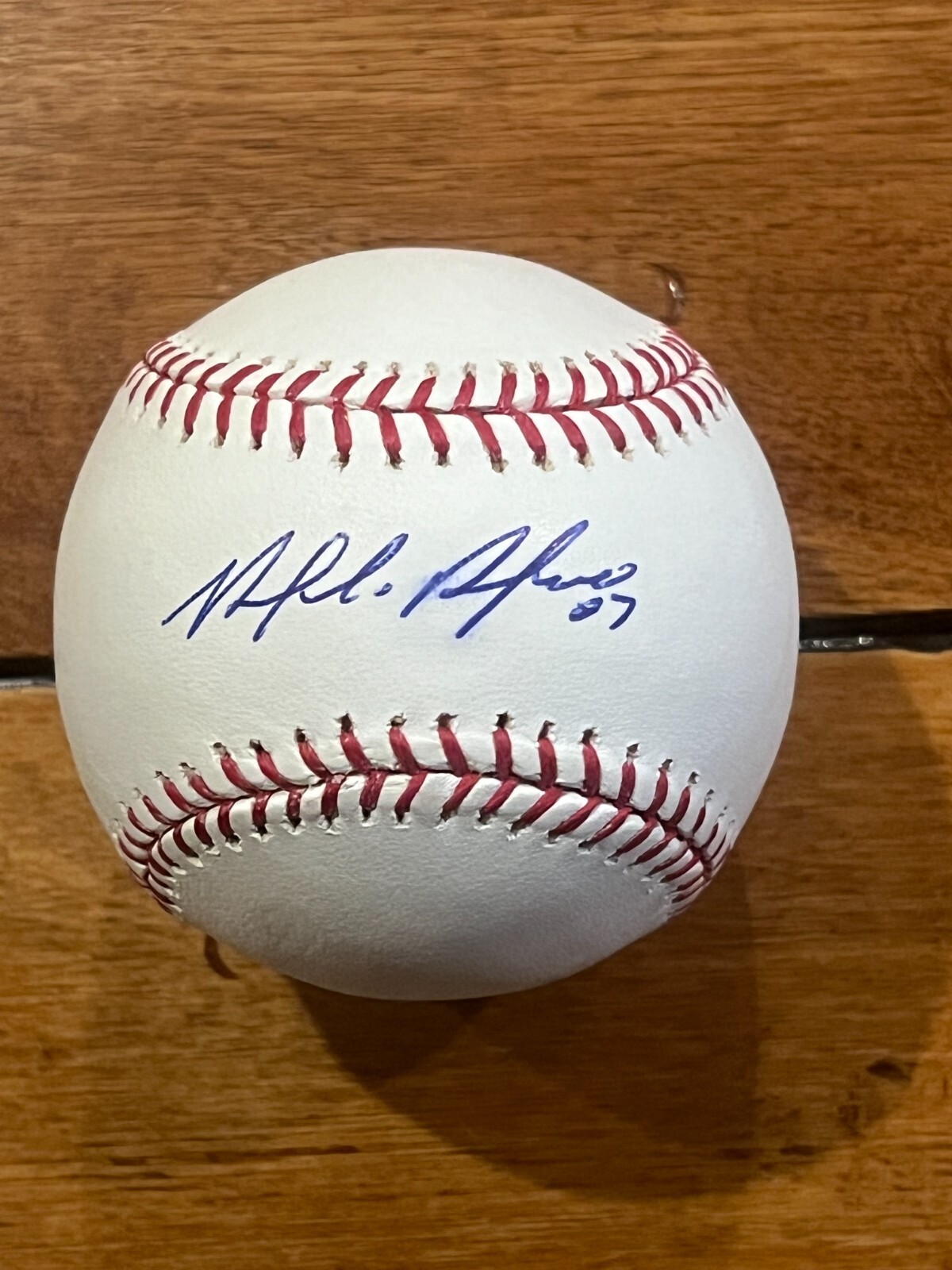 Placido Polanco Autographed OML Baseball Cardinals Phillies Tigers Marlins HOLO