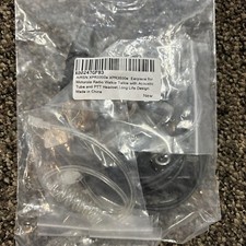 Acoustic Tube Earpiece Headset w/ PTT Mic for Motorola Two Way Radios a433