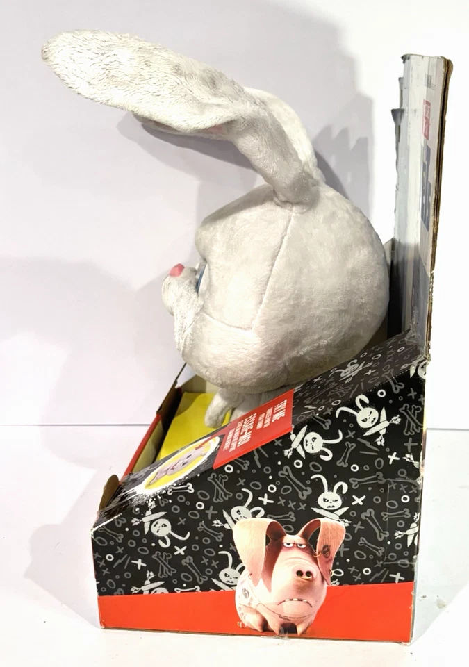 The Secret Life of Pets Cute & Crazy Snowball Interactive Talking Plush NIB - Image 3 of 4