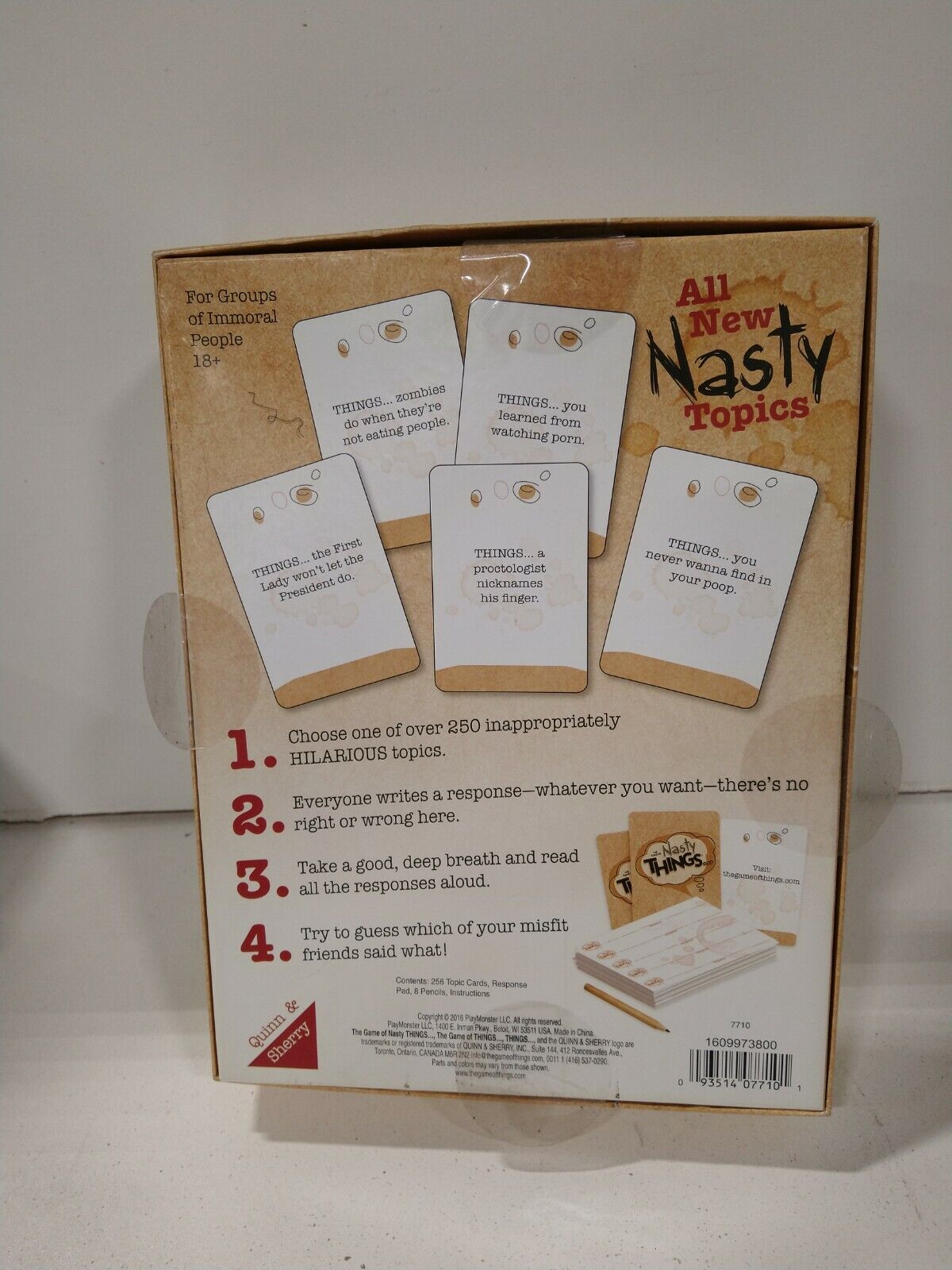 The Game of Nasty Things 7710 093514077101 for sale online | eBay