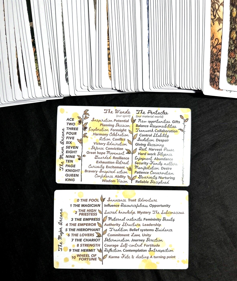 Three Trees Tarot Volume I.I OAK, ASH & THORN 79 Card Deck (UK 2021) eBay