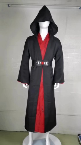 Star Wars The Rise of Skywalker Darth Sidious Cosplay Palpatine Costumes Suits - Picture 5 of 10