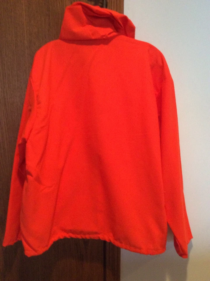 Silent Sentry Parka/Jacket Wind Breaker With Hood X-L Water Repellent NOS  - Image 2 of 4