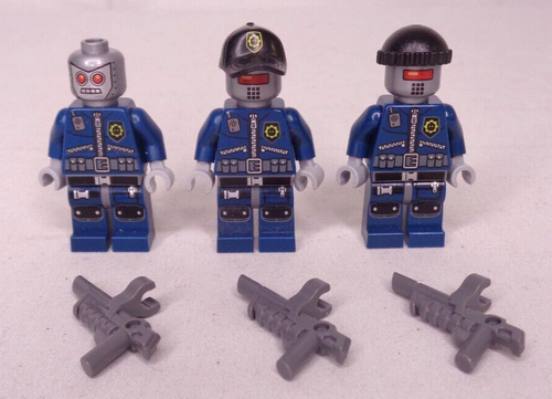 LEGO Movie Robo SWAT Minifigure Lot tlm045 tlm025 Melting Room 70801