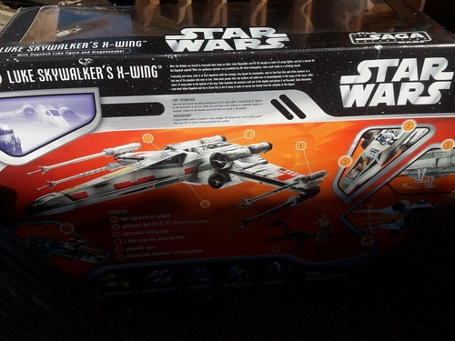 Star Wars Luke Skywalker's X-wing Dagobah SAGA COLLECTION New sealed Dragonsnake - Picture 6 of 9